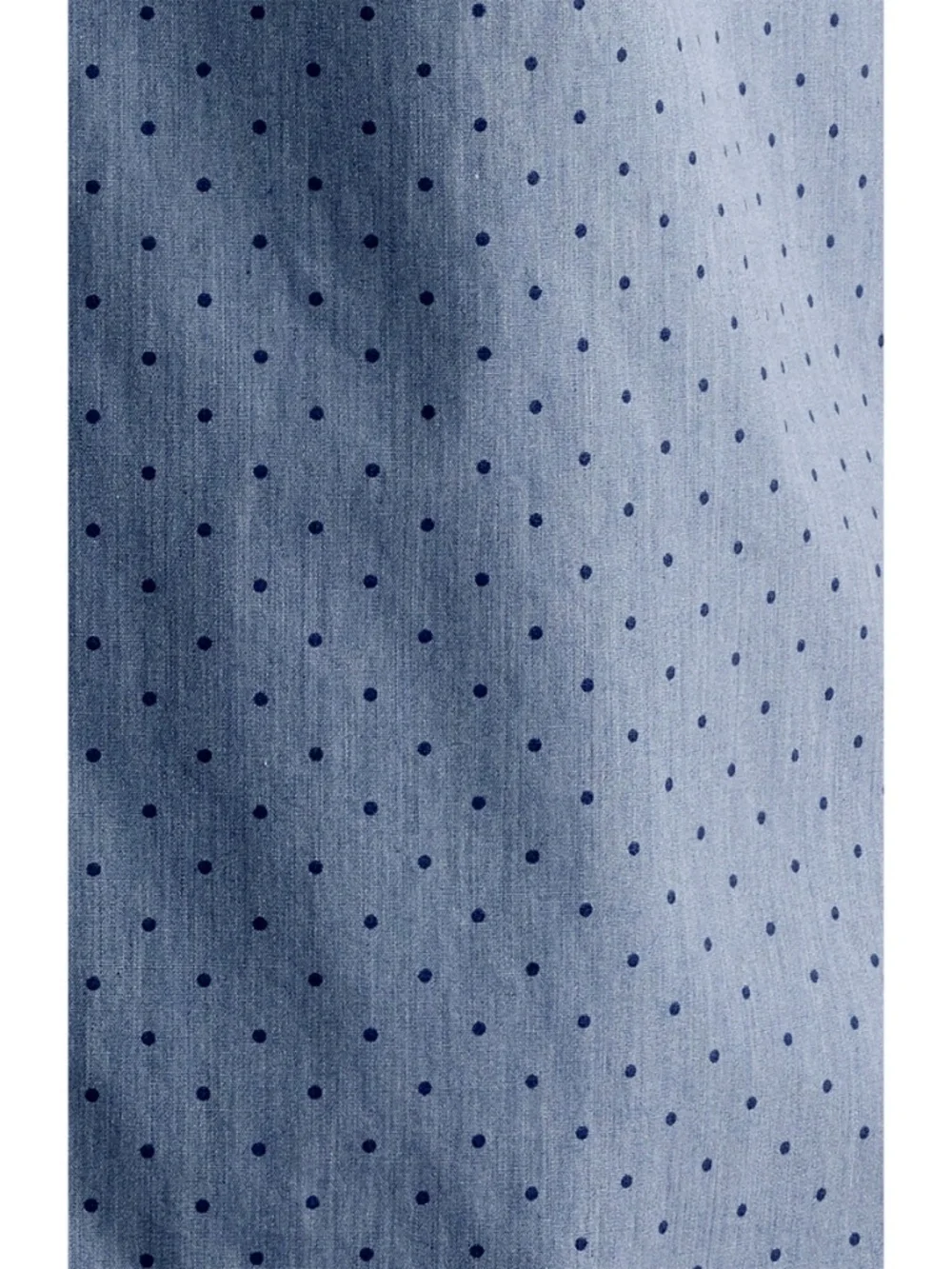 BONOBOS NWT RIVIERA SHORT SLEEVE NAVY SALT POND DOT COTTON SHIRT. SIZE L